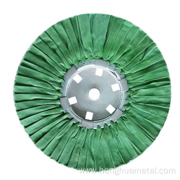 GREEN BUFFING WHEEL FOR ROUGHING HARDWARE